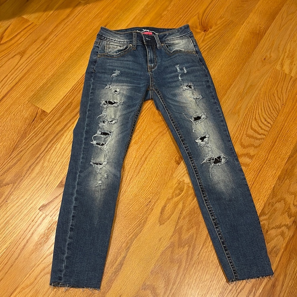Almost Famous Ripped Skinny Jeans
